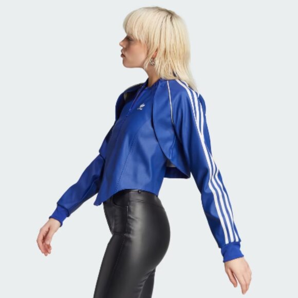 Adidas SST Versatile Track Jacket - Semi Lucid Blue- 2 - Picture 4 of 14